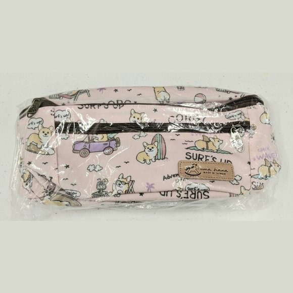Waterproof Corgi Large Fanny Pack Crossbody Sling - Picture 7 of 14